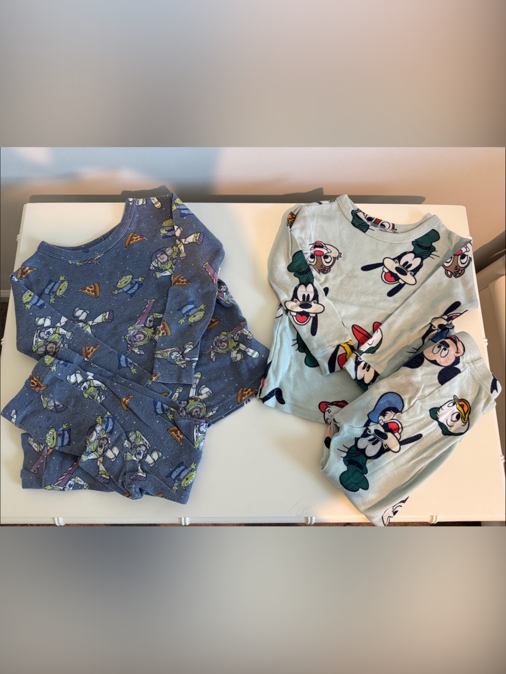 Baby GAP Organic Kids Pajama Sets - Disney Mickey & Friends and Toy Story Buzz
